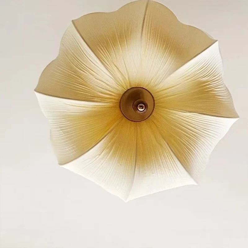 Fabric Chandelier – Wabi-Sabi Japanese for Bedroom & Bedside | Celia Crest by Evenlyr