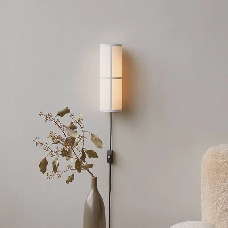 Joren Halo Fabric Wall Sconce – product view 4