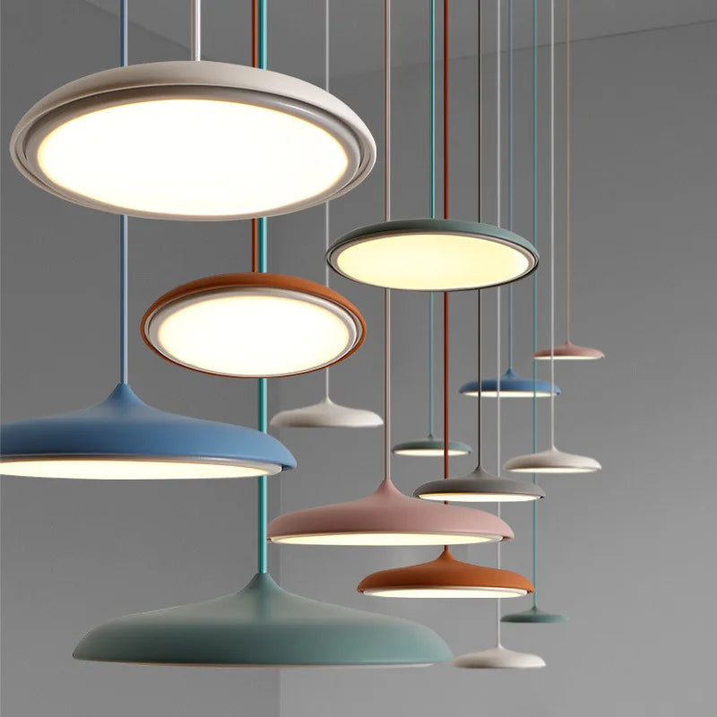 Mora Curve Acrylic Pendant Light – Minimalist – product detail 6