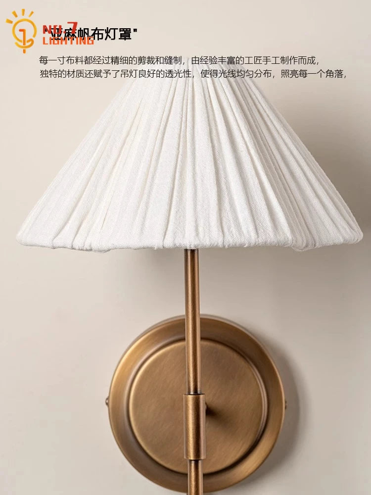 Caspian Halo Sculptural Copper Wall Sconce – product view 5