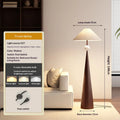 Cielo Flare Fabric Floor Lamp – Dimmable – product detail 8