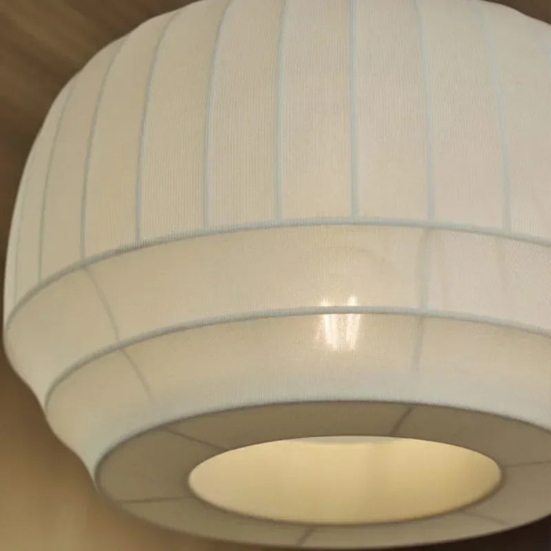 Fabric Chandelier – Wabi-Sabi Minimalist LED for Living Room, Hotel & Hospitality | Celia Veil by Evenlyr