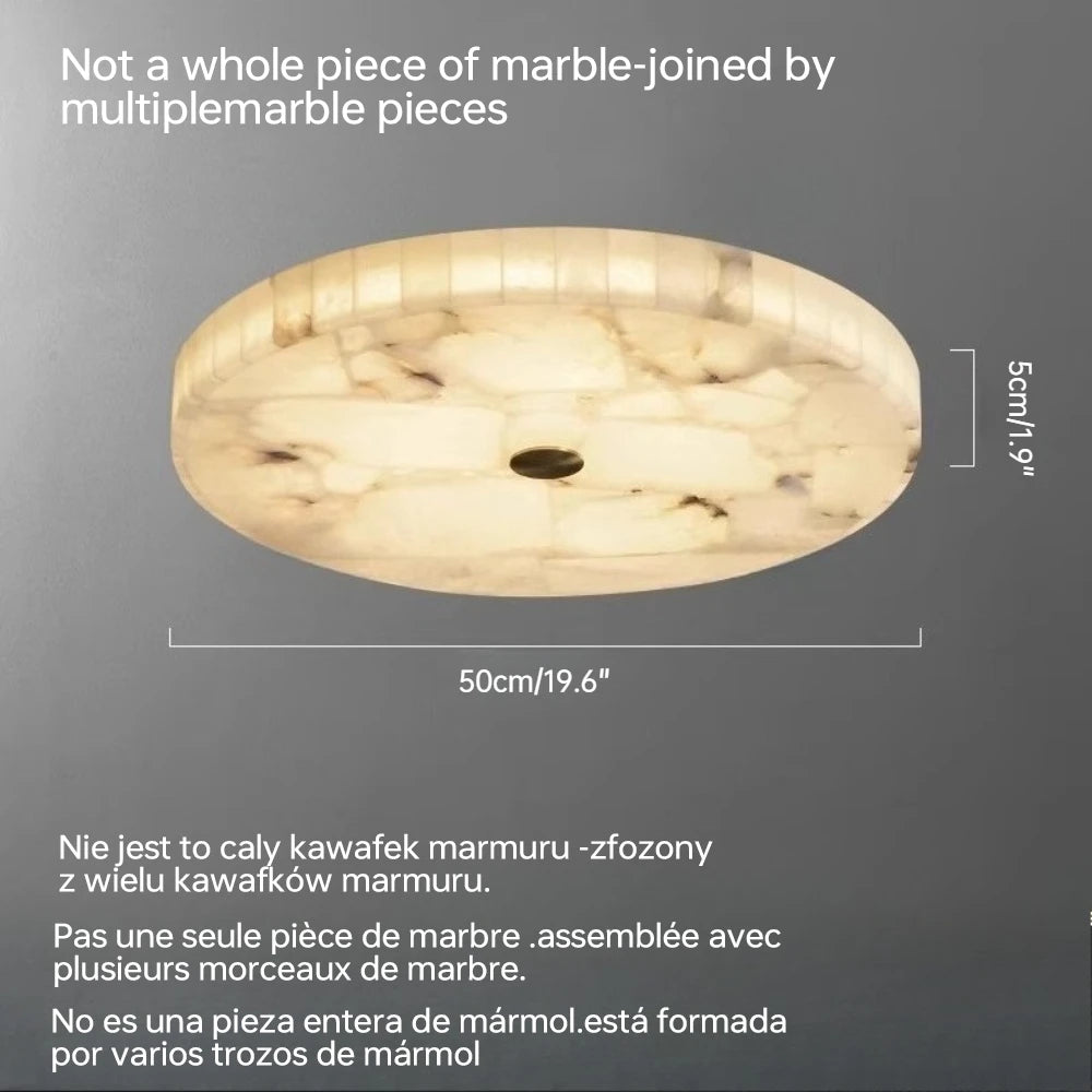 Aveline Contour Sculptural Alabaster Wall Sconce – product view 7