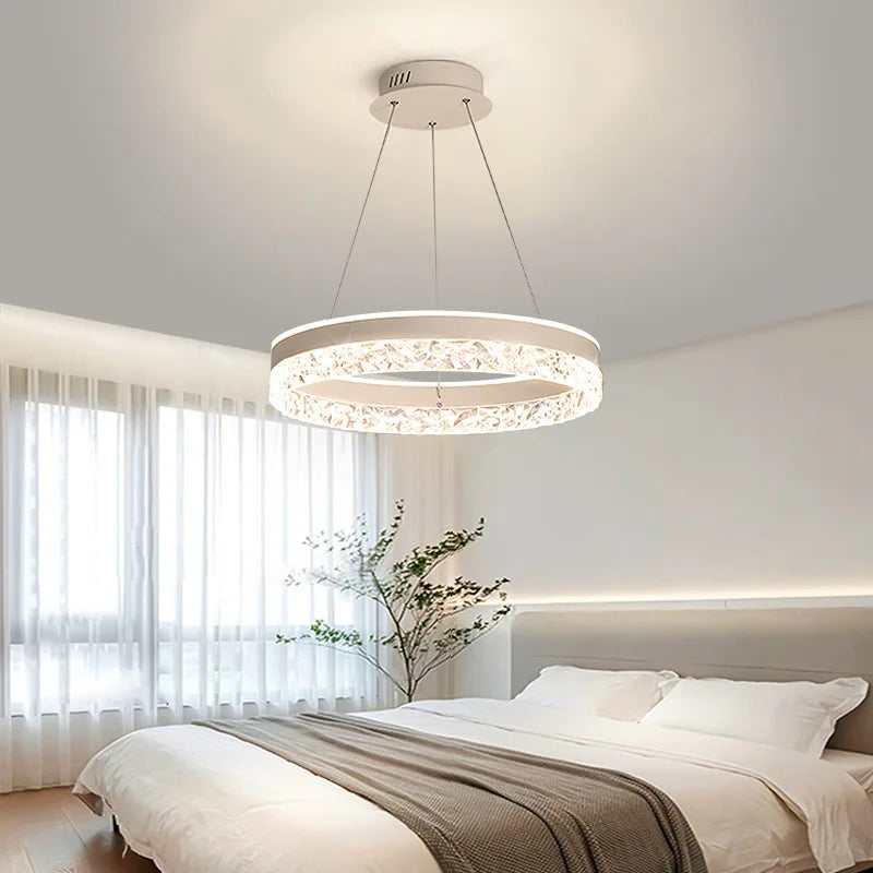 Tivoli Adjustable 3-Color LED Ceiling Chandelier for Living Room