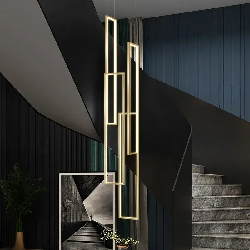 Metal Chandelier – Nordic LED for Living Room | Alora Arc by Evenlyr