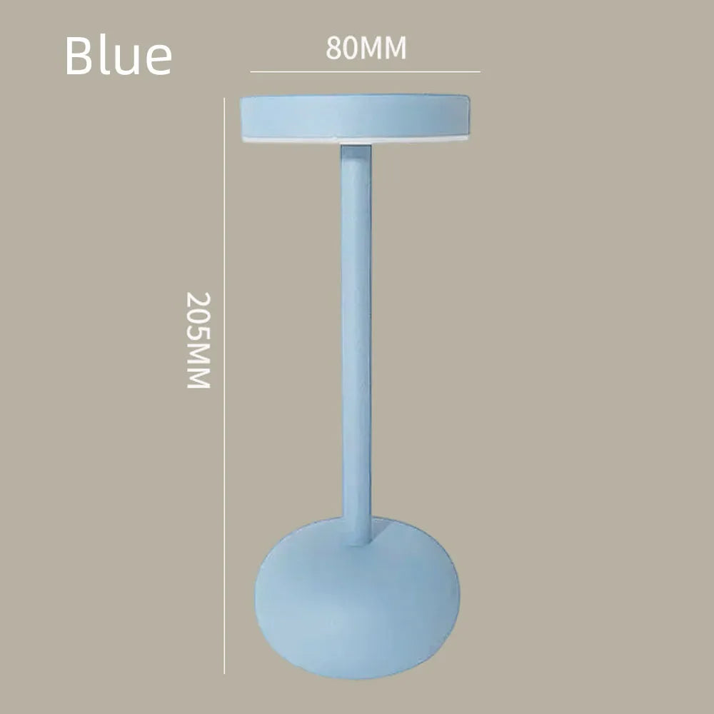Metal Table Lamp – Modern Minimalist Dimmable LED for Bedside, Restaurant Table, Hotel Room | Giselle Grove by Evenlyr