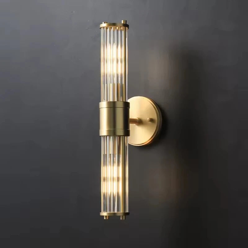 Gold Modern Brass Wall Sconce – product view