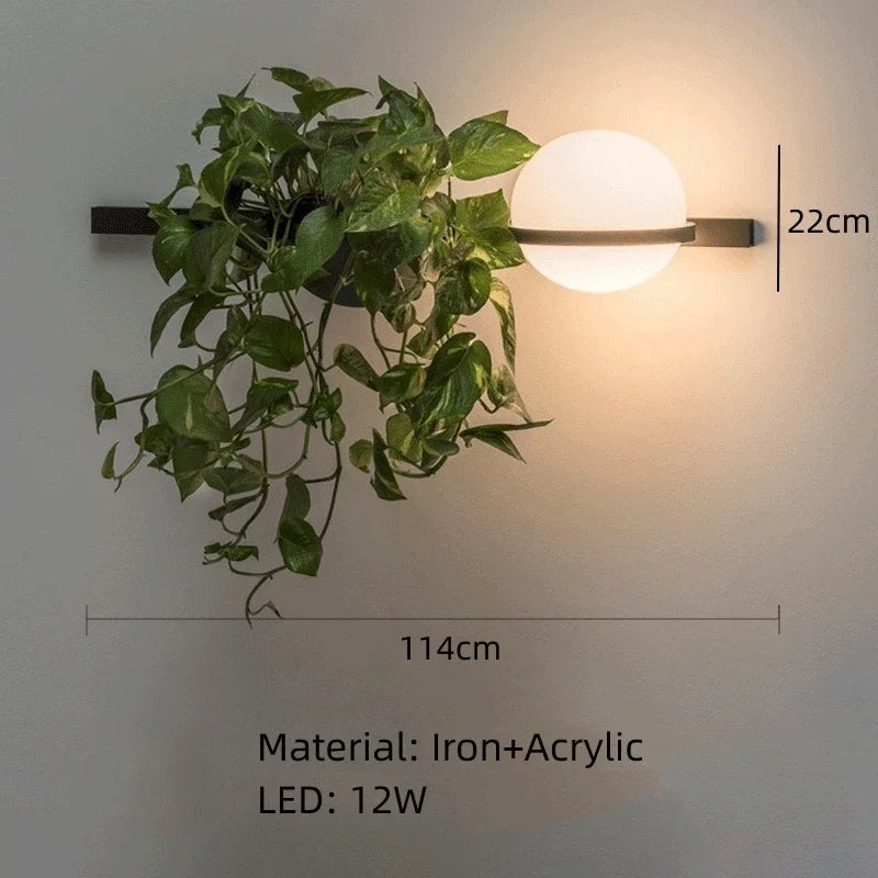 Giselle Arc Sculptural Acrylic Wall Sconce – product view 15