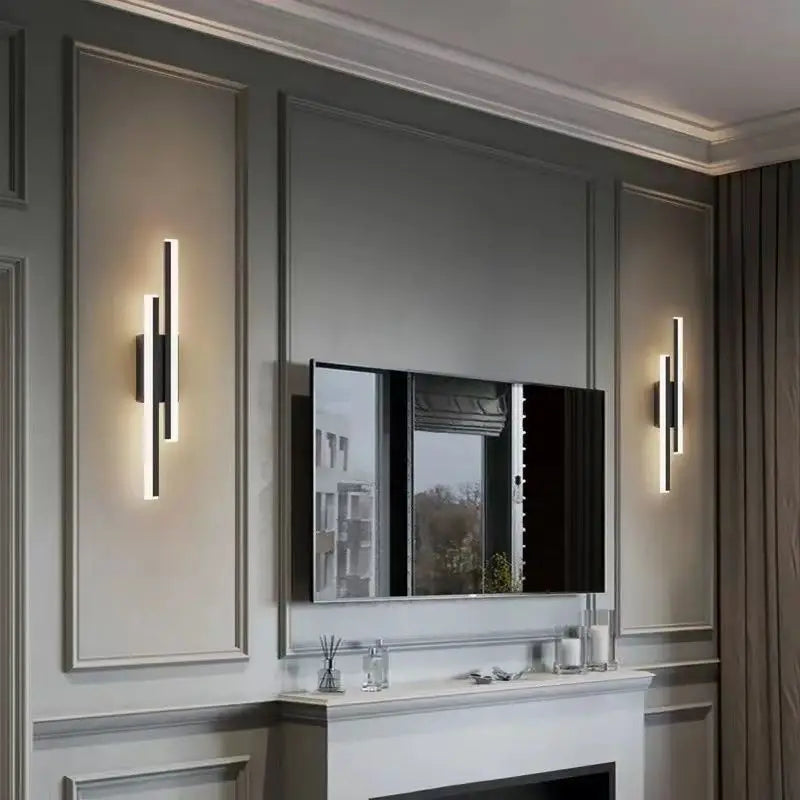 Noor Line Copper Wall Sconce – Dimmable – product detail 5