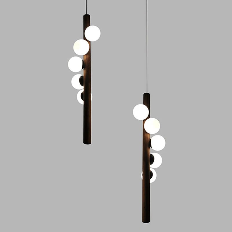 Delia Contour Glass Pendant Light – product view 5