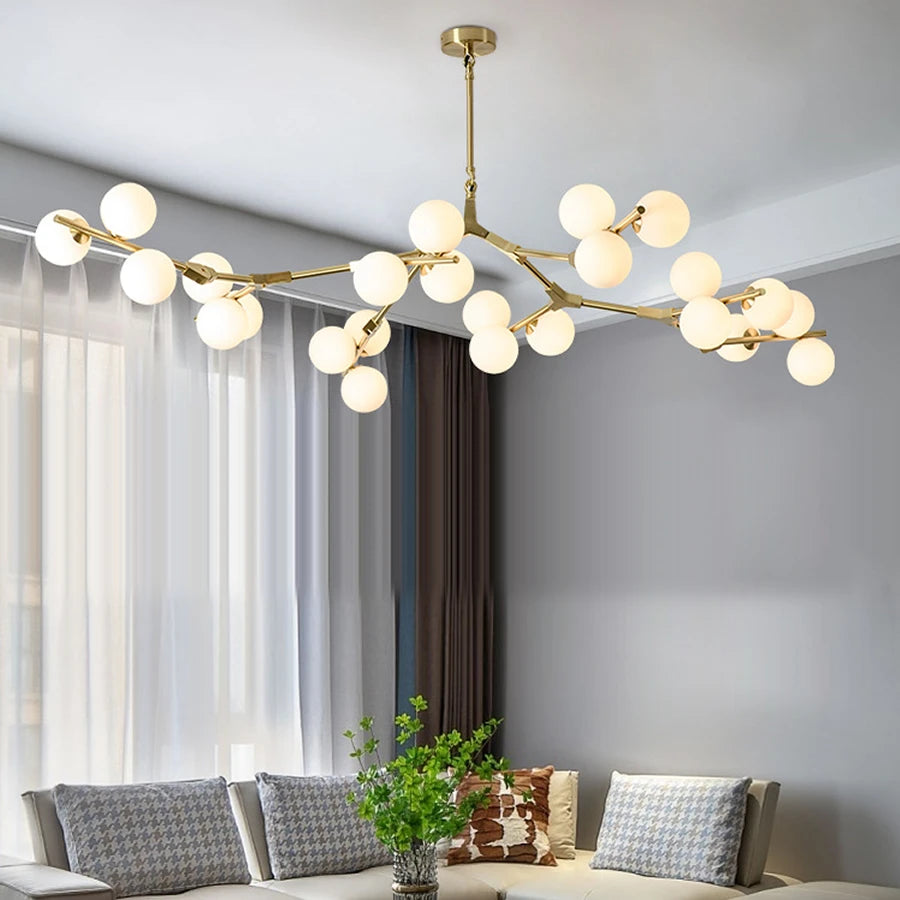 Joren Arc Glass Pendant Light – product view 2