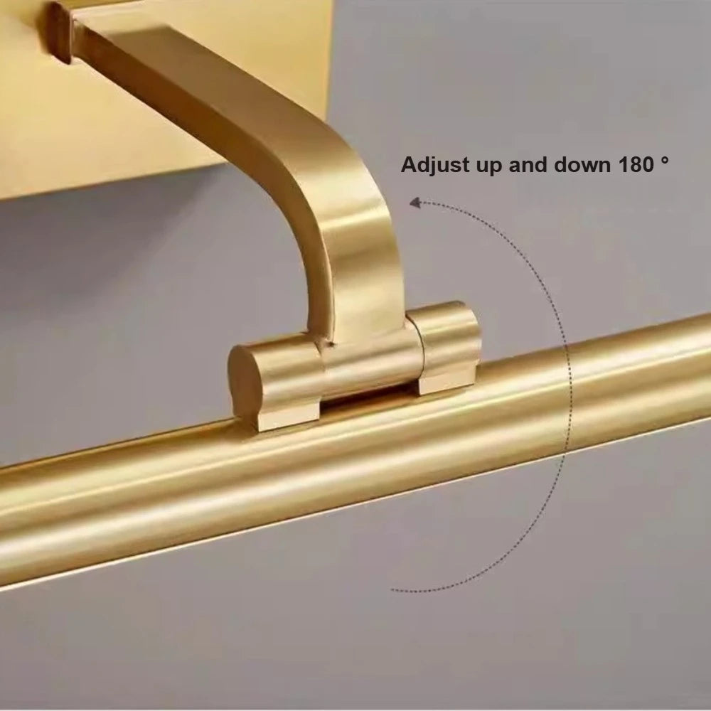 Valenne Veil Adjustable Brass Wall Sconce – product view 5