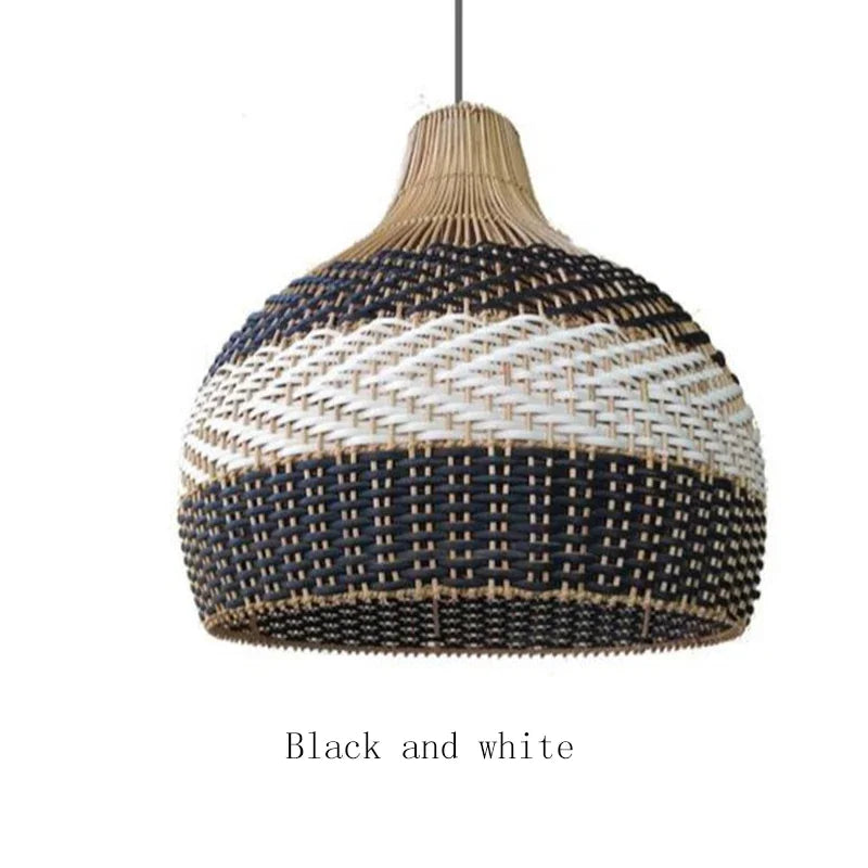 Ginevra Wabi-Sabi Rattan Chandelier for Bedroom – Vintage