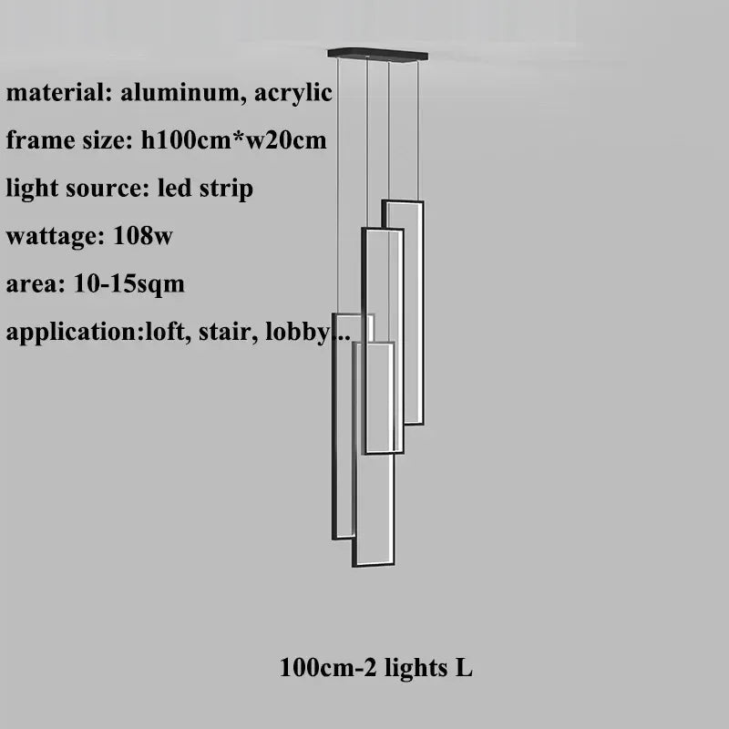 Metal Chandelier – Nordic LED for Living Room | Alora Arc by Evenlyr