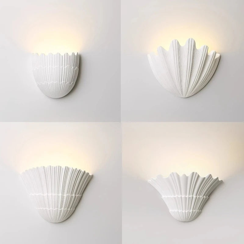 Ilaria Personalized Gypsum Wall Sconce for Hallway – Minimalist