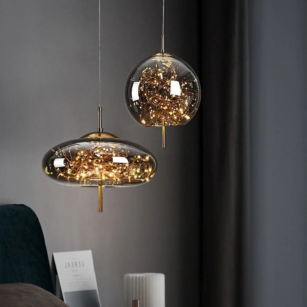 Arco Form Glass Chandelier – Nordic – product detail 4