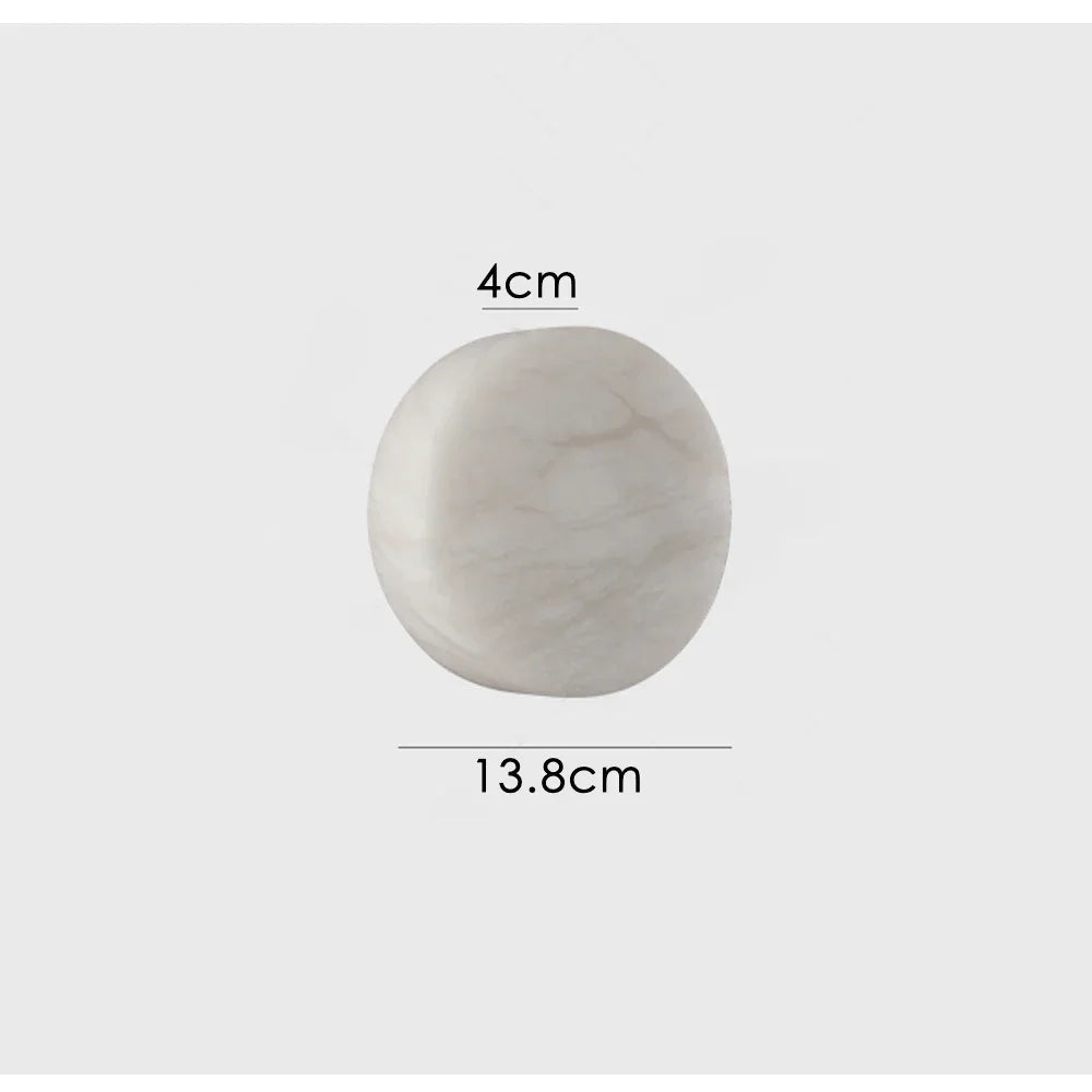 Elowen Halo Marble Wall Sconce – product view 8