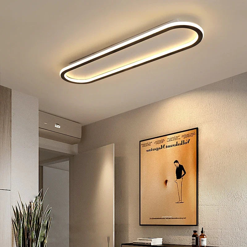 Perrin Halo Aluminum Ceiling Light – product view 2