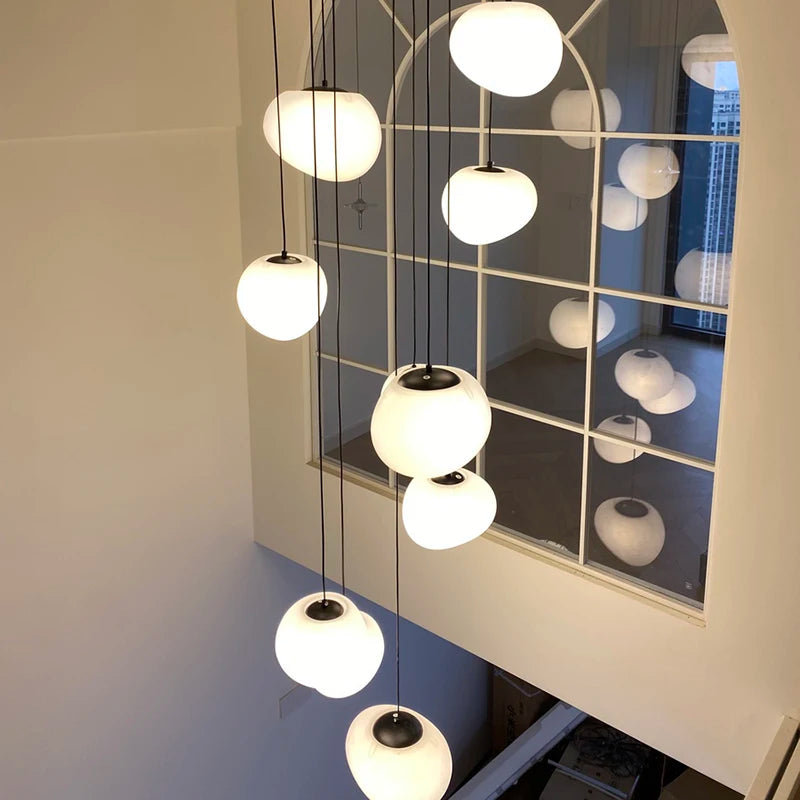 Linea Column Acrylic Chandelier – Remote Control – product detail 3