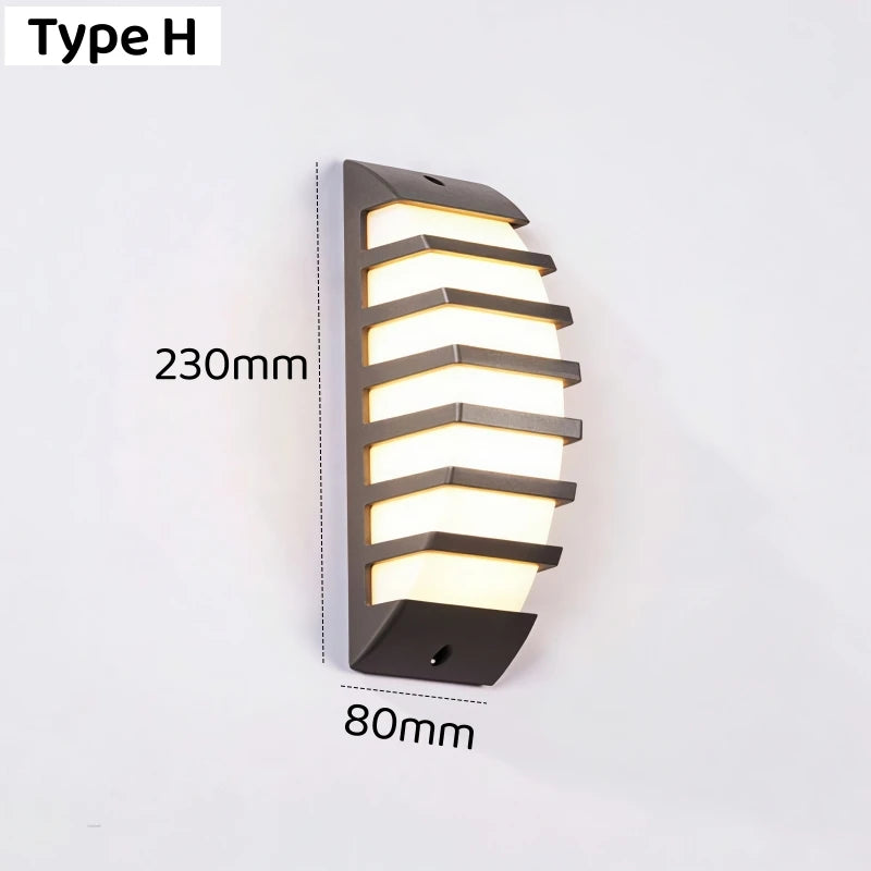 Merano E27 Outdoor Wall Light for Courtyard – IP65