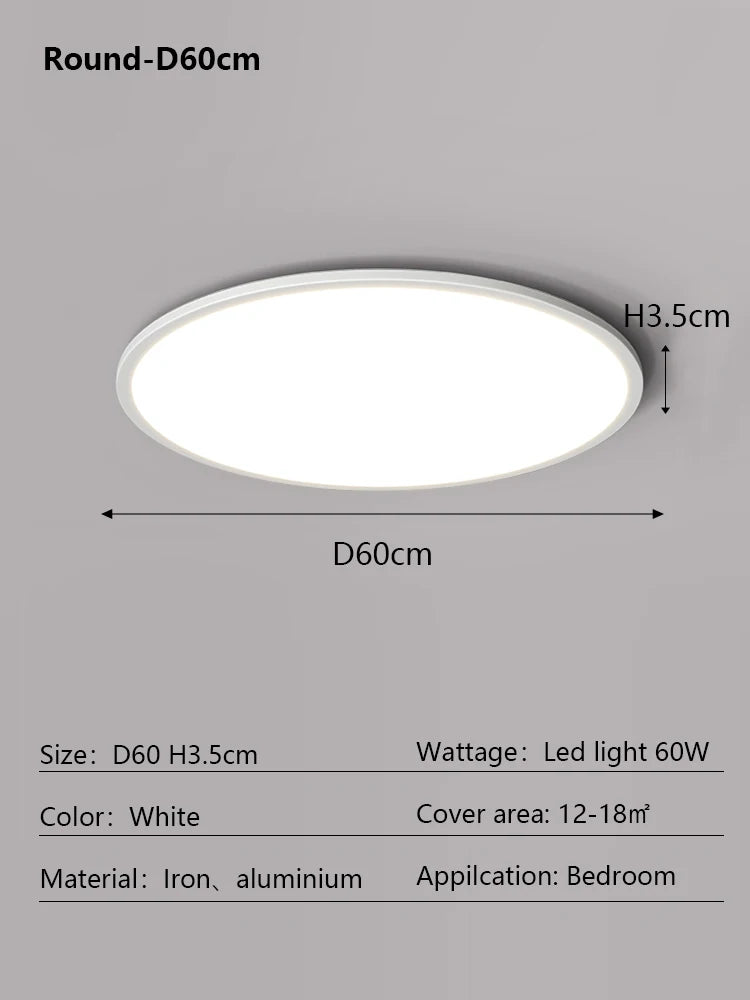 Noemi Halo Aluminum Ceiling Light – product view 16