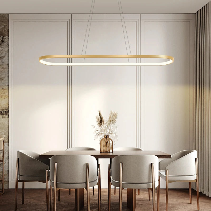 Zora Cove Aluminum Chandelier – Dimmable – product detail 4