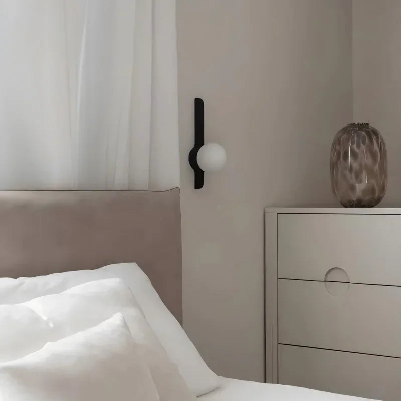 Sora Halo Wood Wall Sconce – Wabi-Sabi – product detail 3