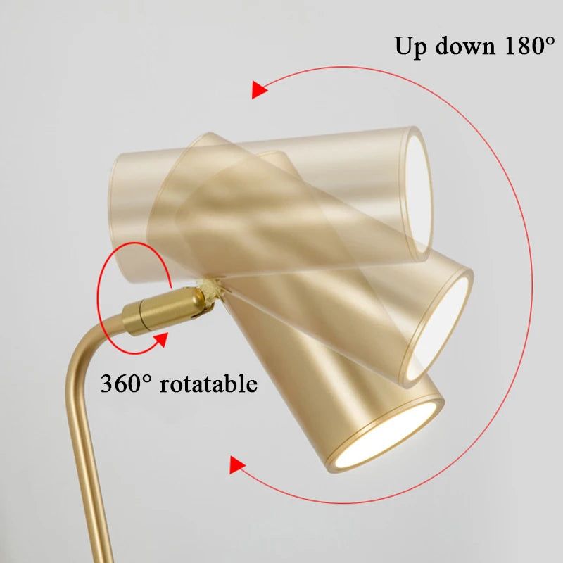 Siena Adjustable Bedside Reading Wall Light for Bedroom