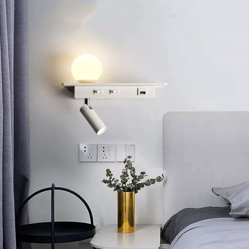 Noemi Veil Adjustable Aluminum Wall Sconce – product view 3