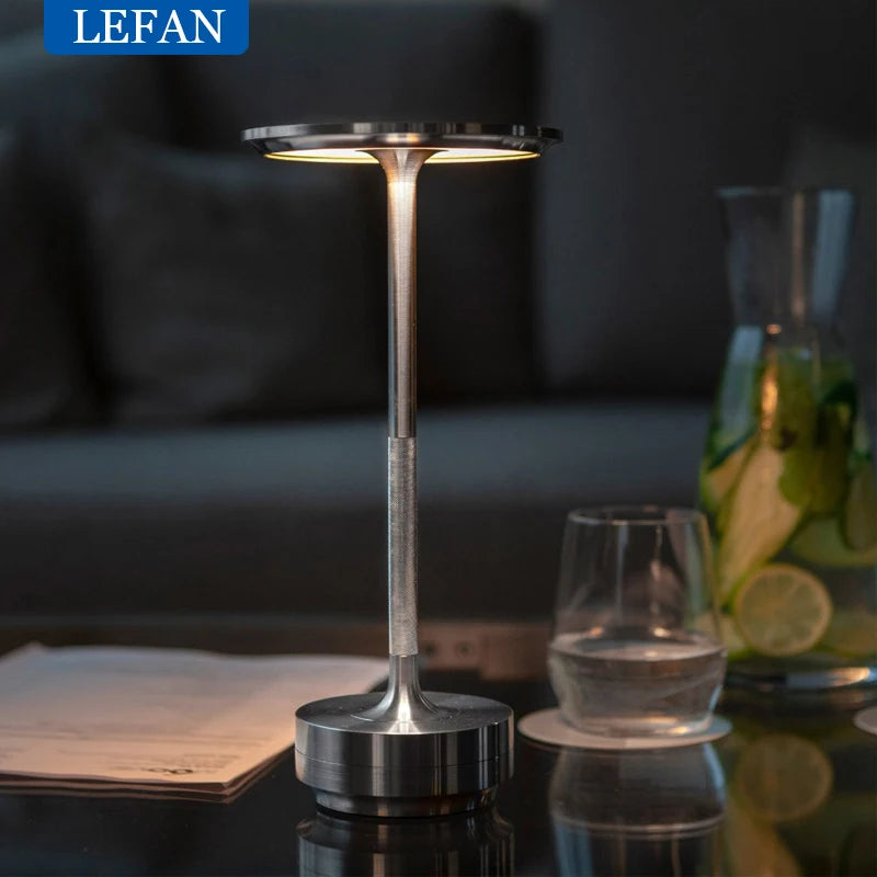 Perrin Contour Rechargeable Metal Floor Lamp – product view 5