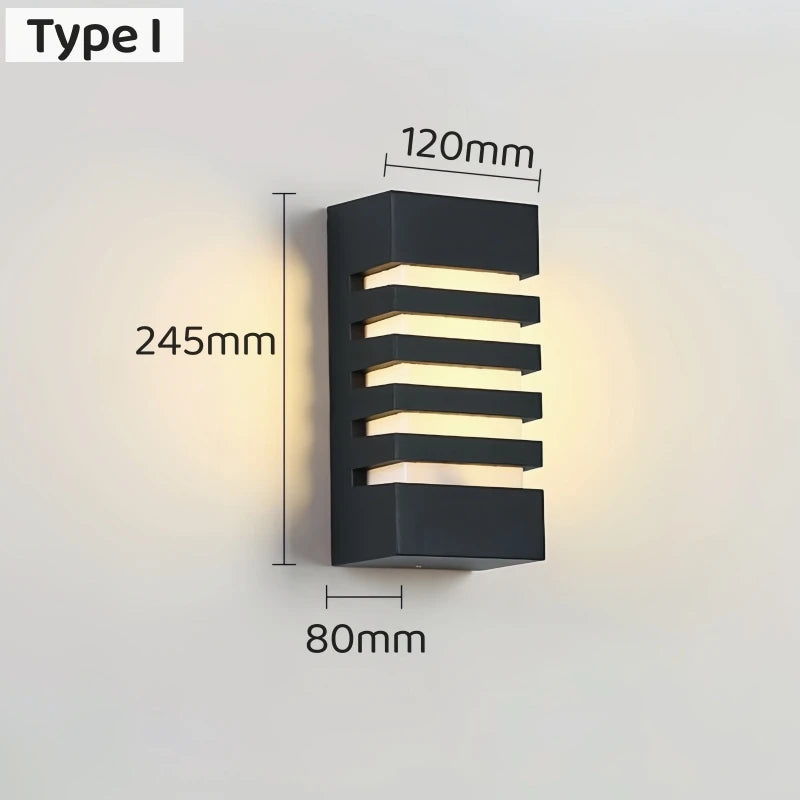 Merano E27 Outdoor Wall Light for Courtyard – IP65
