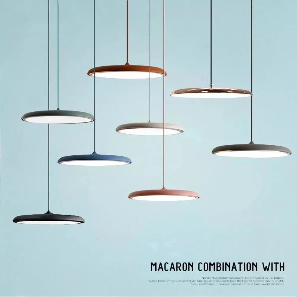 Mora Curve Acrylic Pendant Light – Minimalist – product detail 4
