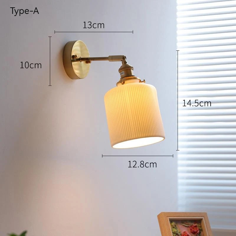 Ulric Veil Ceramic Wall Sconce – product view 9
