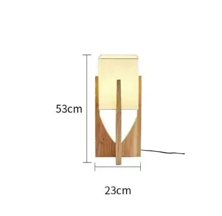 Arden Arc Bamboo and Wood Floor Lamp – Nordic – product detail 11