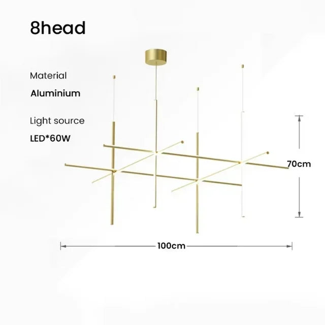 Caspian Arc Sculptural Aluminum Pendant Light – product view 13