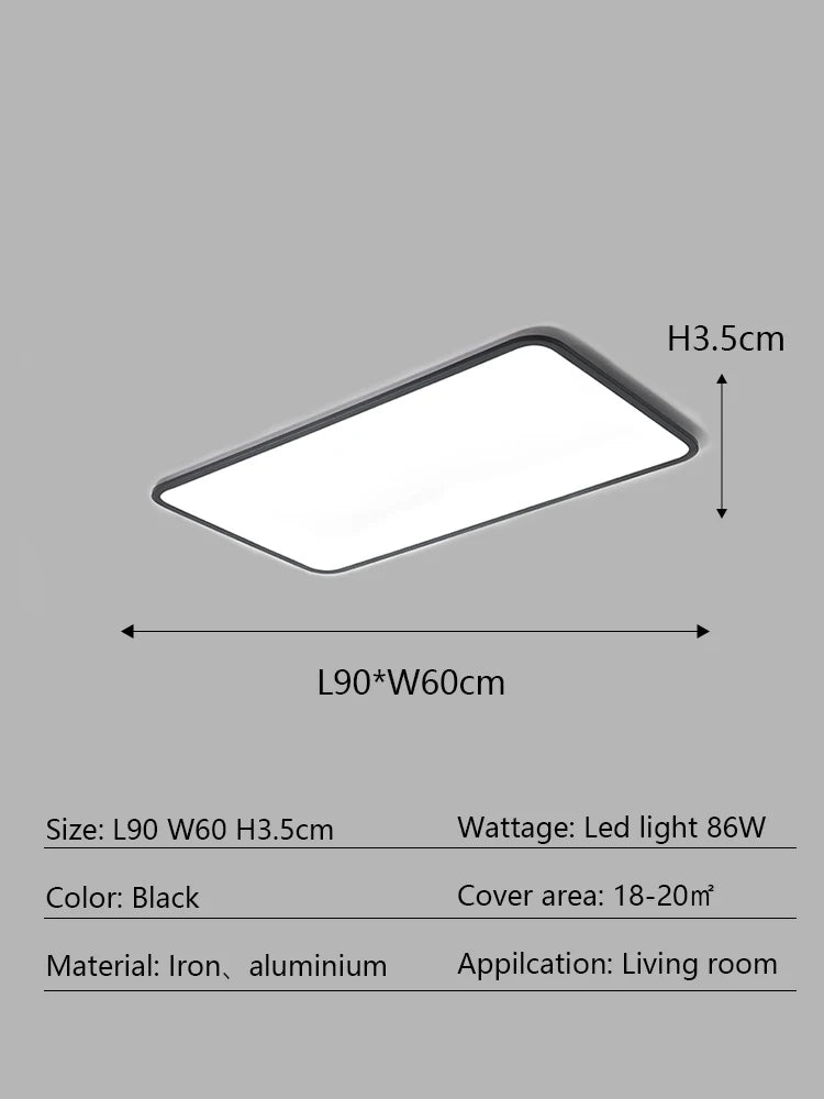 Noemi Halo Aluminum Ceiling Light – product view 12