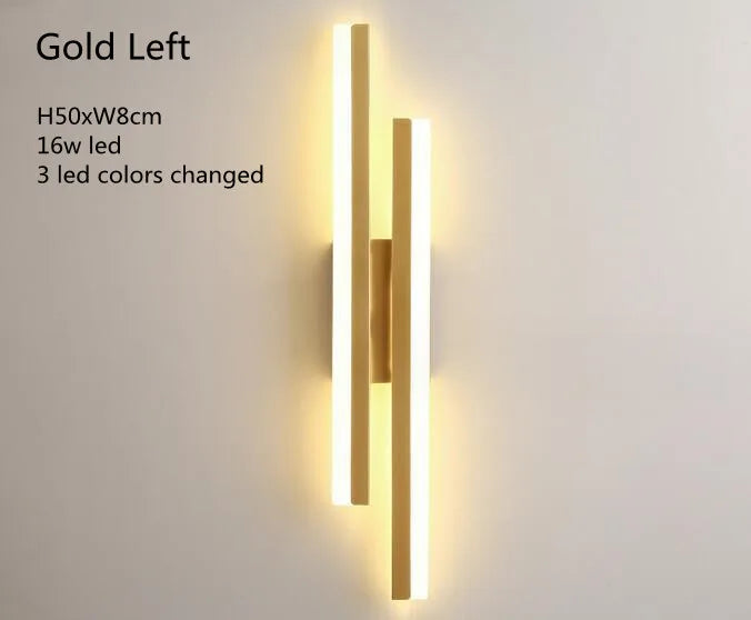 Noor Line Copper Wall Sconce – Dimmable – product detail 11