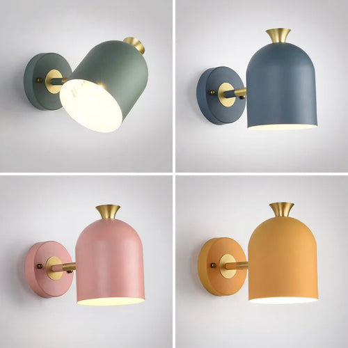 Damaris Arc Metal Wall Sconce – product view 2