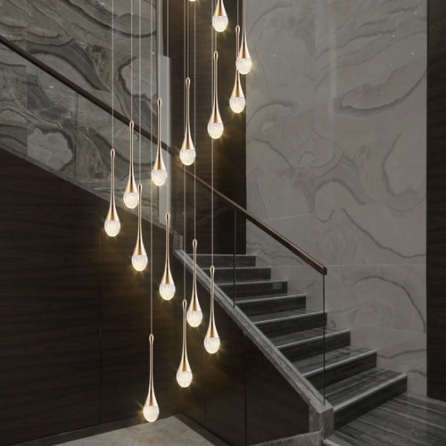 Delia Halo Crystal Chandelier – Modern Crystal Chandeliers for Restaurant