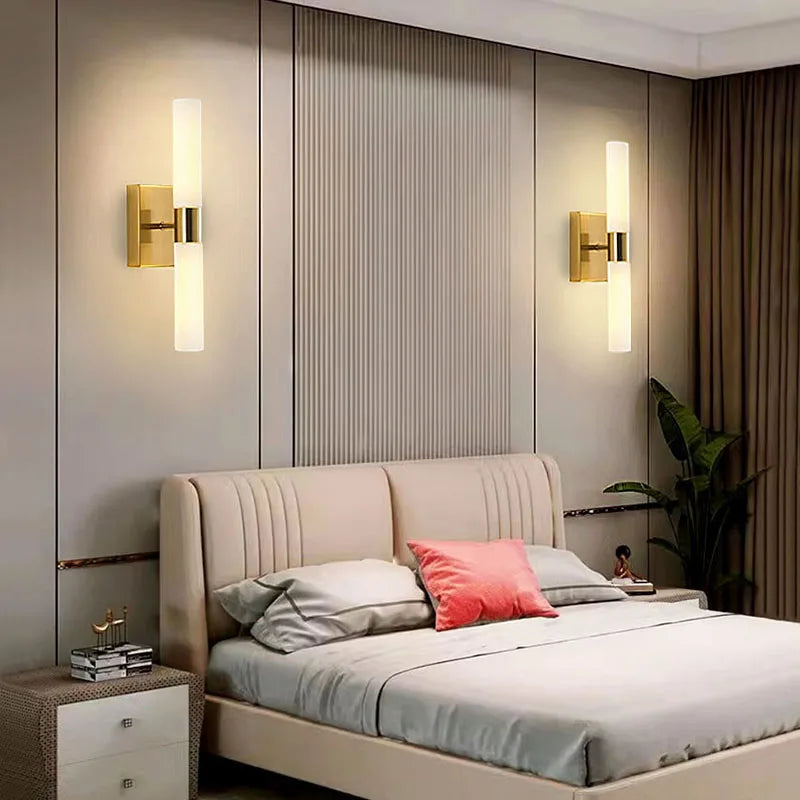 Olea Drift Glass Wall Sconce – Modern – product detail 2