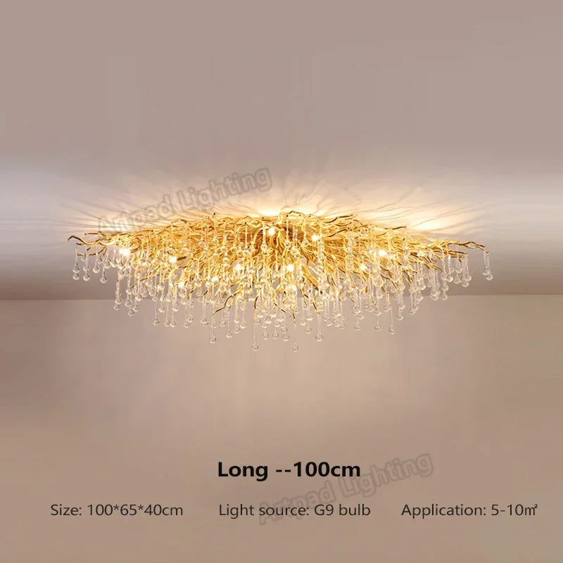 Maelis Contour Branch Crystal Chandelier – product view 15