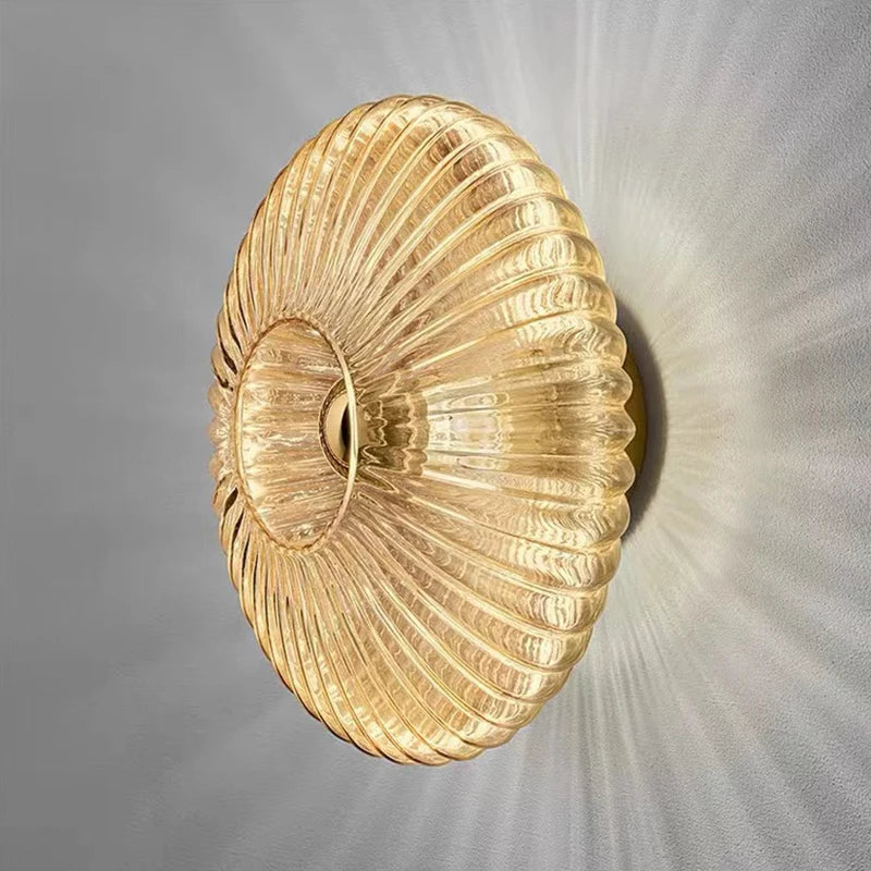 Glass Wall Sconce – Nordic Modern for Bedroom, Hallway, Living Room | Liora Line by Evenlyr