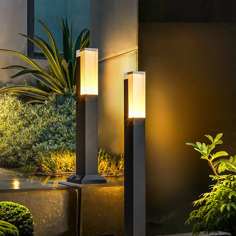 Helios 7W COB Garden Pillar Light – IP65 – detail view 4