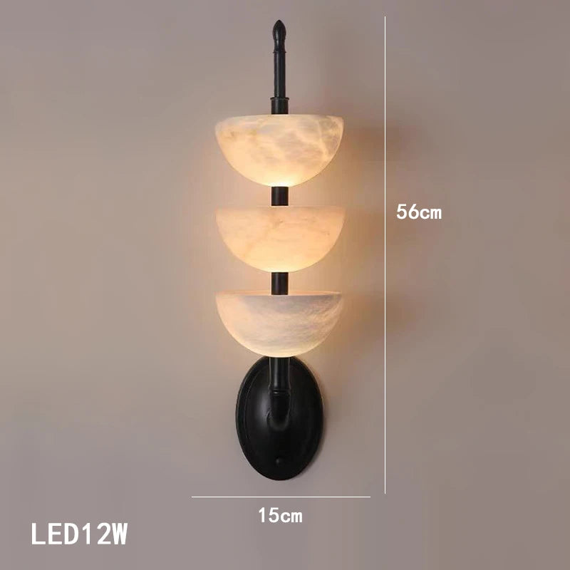 Modern Marble Wall Sconce