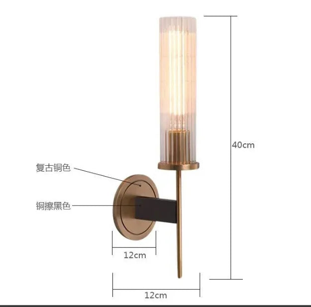 Brass Bedside Reading Wall Light – detail view 10