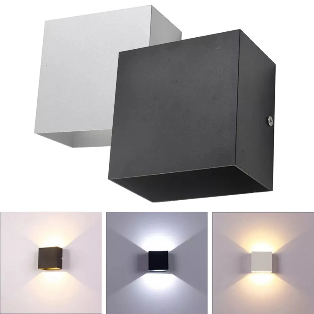 Merano 12W Adjustable-Beam Outdoor Wall Light – IP65 – detail view 2