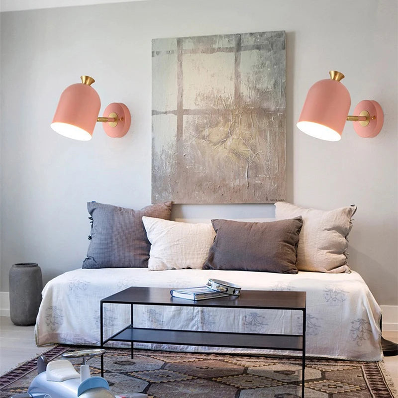 Damaris Arc Metal Wall Sconce – product view 3