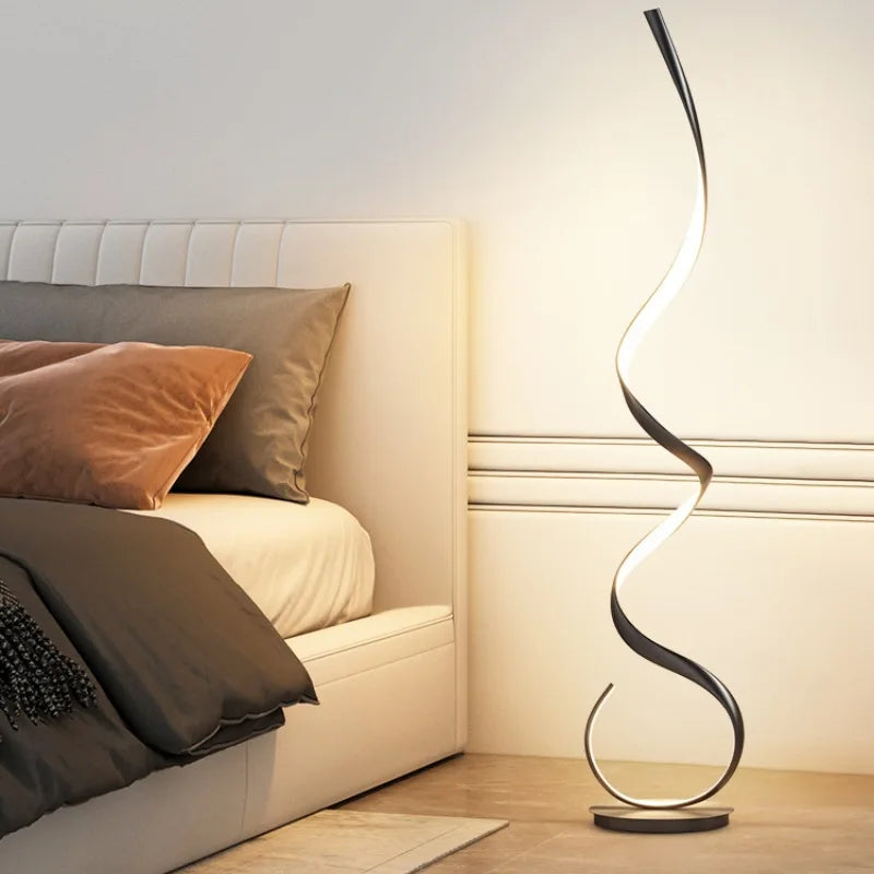 Mira Contour Aluminum Floor Lamp – Remote Control – product detail 3