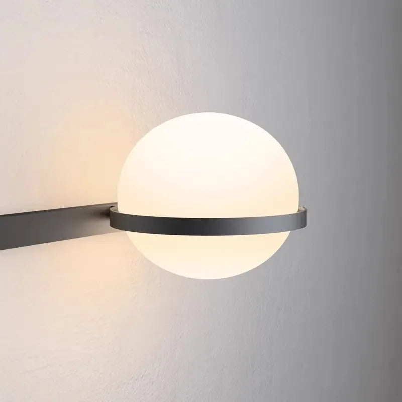 Giselle Arc Sculptural Acrylic Wall Sconce – product view 6