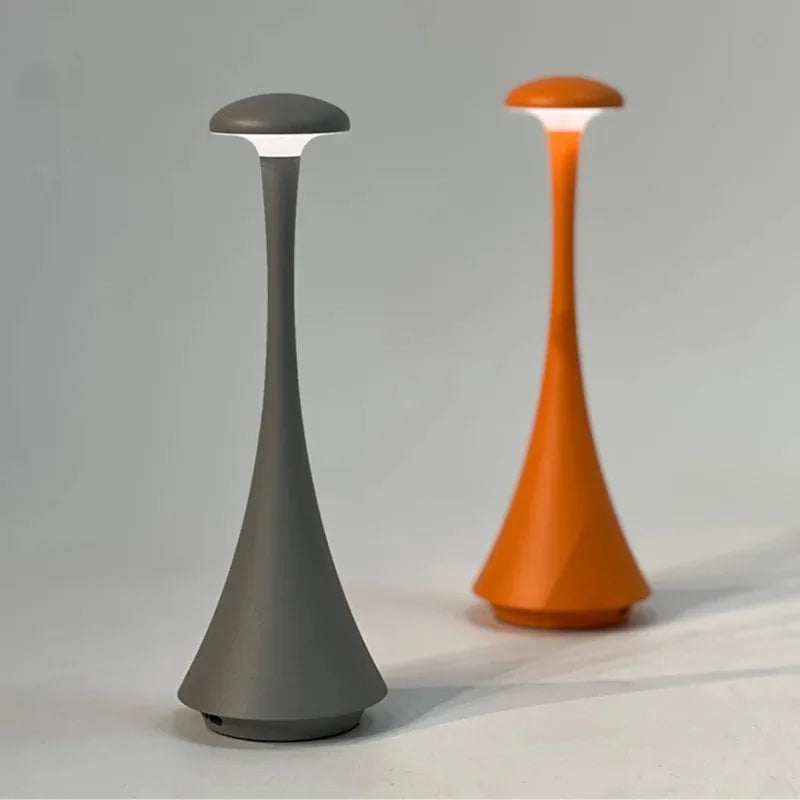 Designer Table Lamp – Modern Minimalist Cordless Rechargeable for Bedside, Hotel Room, Restaurant Table | Thalia Grove by Evenlyr